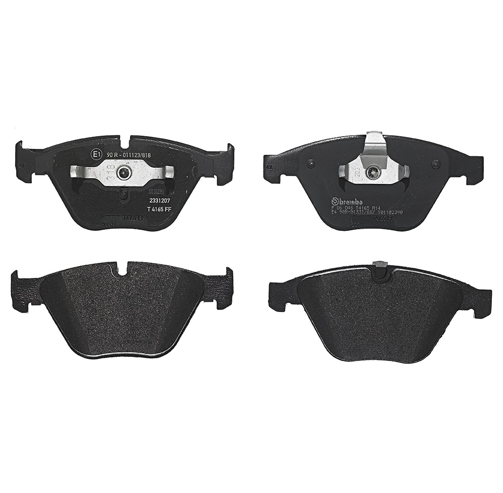 BMW Disc Brake Pad Set Front (LowMet) 34112283865 Brembo P06046